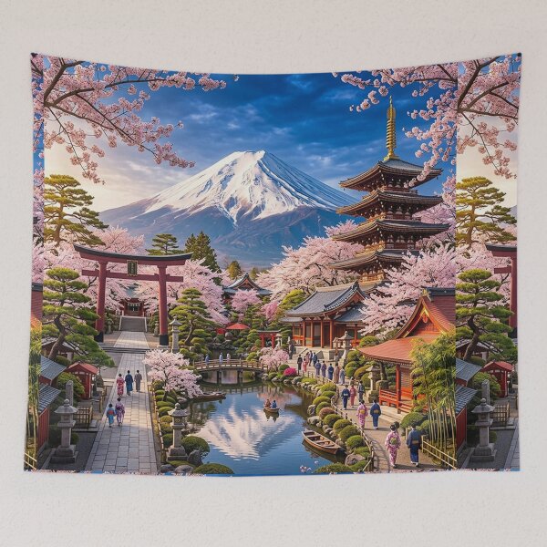 Item preview, Mount Fuji with its breathtaking scenery designed and sold by snoWorkshop.