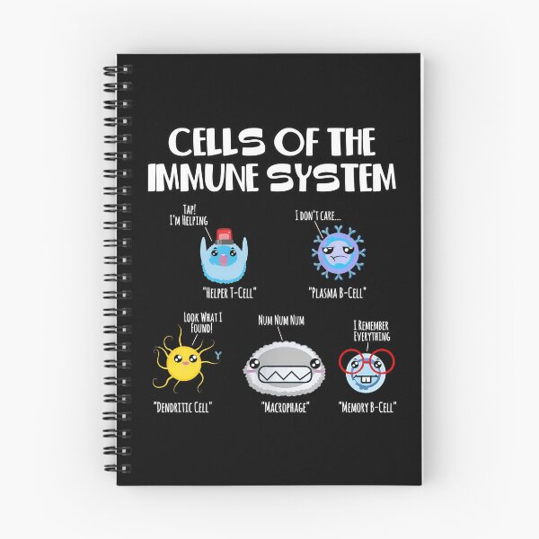 Item preview, Immunes System Cellss Cartoon Funny Science Labels designed and sold by Greatstfgreen.