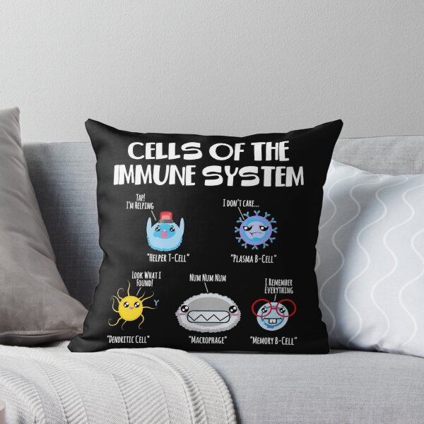 Item preview, Immunes System Cellss Cartoon Funny Science Labels designed and sold by Greatstfgreen.