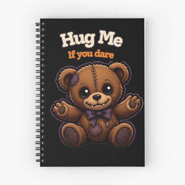 Item preview, Hug Me If You Dare Spooky Cute Halloween Teddy Bear designed and sold by T-version.