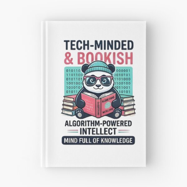 Aperçu de l'œuvre Panda littéraire à l'esprit technologique, doté d'un algorithme et d'une intelligence alimentée par des algorithmes créée et vendue par Pyt27.