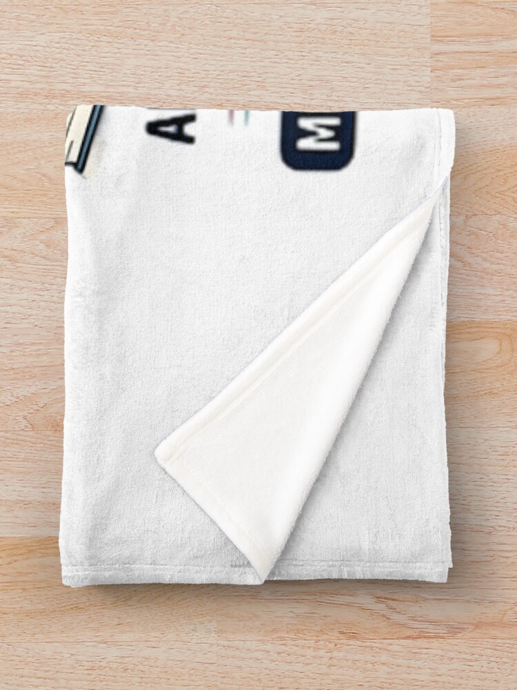 Thumbnail 3 of 6, Throw Blanket, Tech Minded Bookish Panda Algorithm Powered Intellect designed and sold by Pyt27.