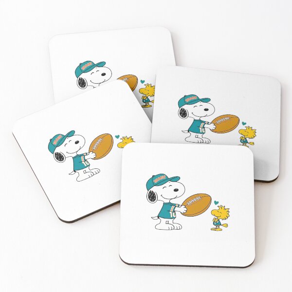 Item preview, Snoopy Miami Dolphins Football Game Day Cartoon designed and sold by vdzooart.