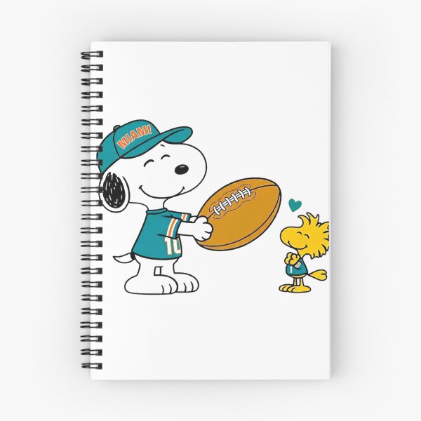 Item preview, Snoopy Miami Dolphins Football Game Day Cartoon designed and sold by vdzooart.