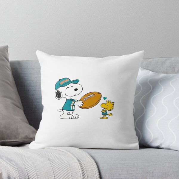 Item preview, Snoopy Miami Dolphins Football Game Day Cartoon designed and sold by vdzooart.