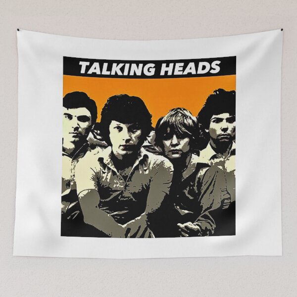 Item preview, Talking Heads orange personel designed and sold by hartoyoginuk.