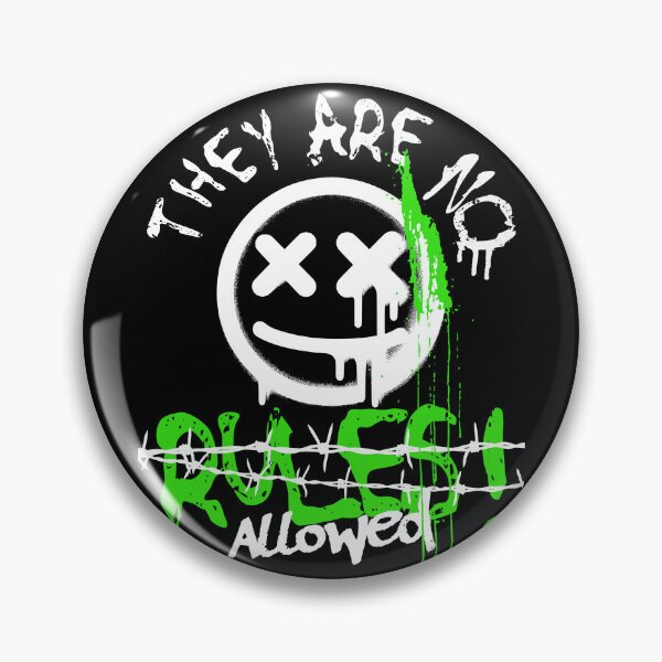 Item preview, They Are No Rules Allowed T-Shirt, Bold Graffiti Smiley Graphic Tee, Streetwear Statement Shirt, Urban Art Gift designed and sold by baretyas.