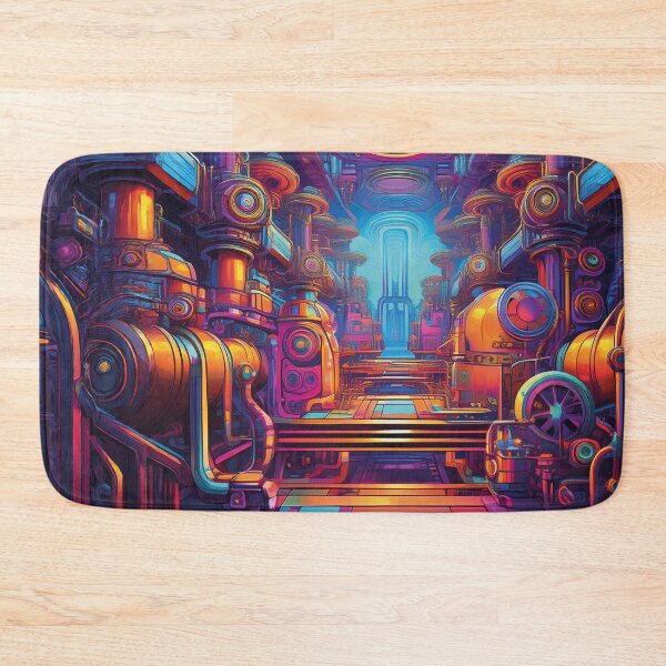 Artikelvorschau, Psychedelische Fabrik entworfen und verkauft von Hyper-Heart.