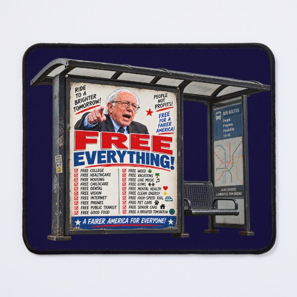 Item preview, Bernie Sanders Campaign Bus designed and sold by RockyWords.