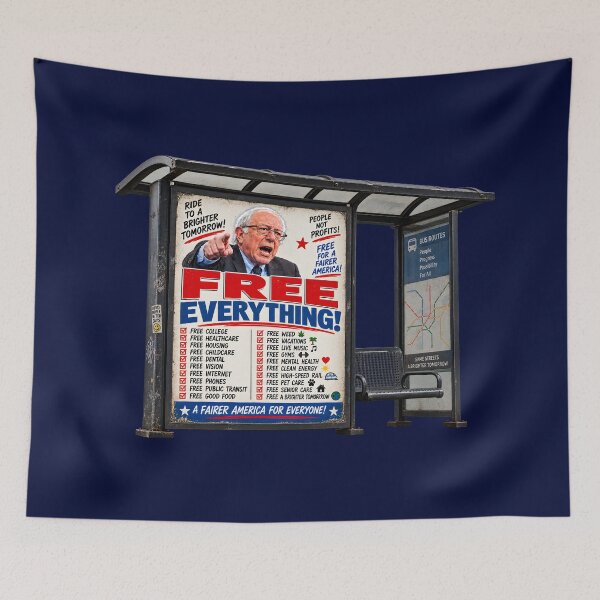 Item preview, Bernie Sanders Campaign Bus designed and sold by RockyWords.
