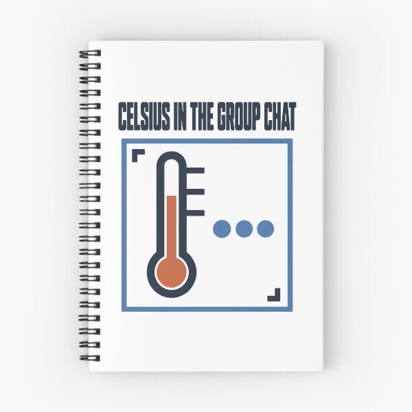 Item preview, Celsius in the Group Chat Funny Changing Weather designed and sold by cursotti.