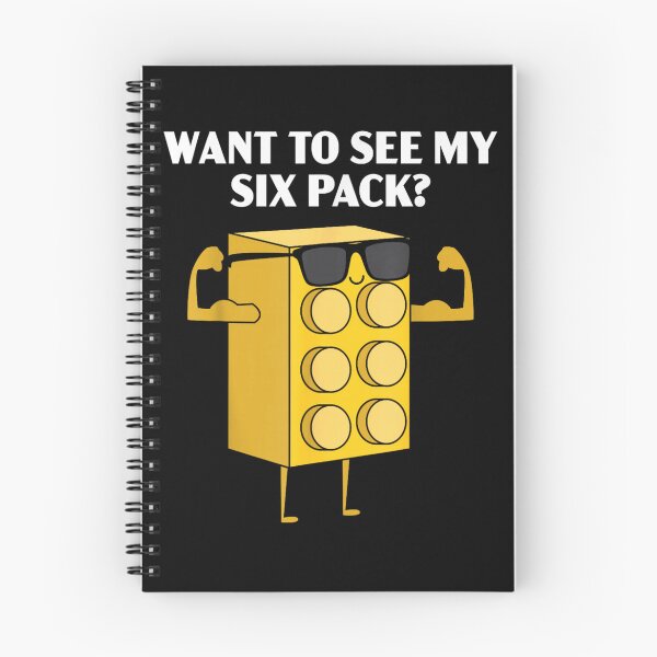 Item preview, Want To See My Six Pack Funny Toy Brick  designed and sold by Crookedorbit ⭐⭐⭐⭐⭐ .