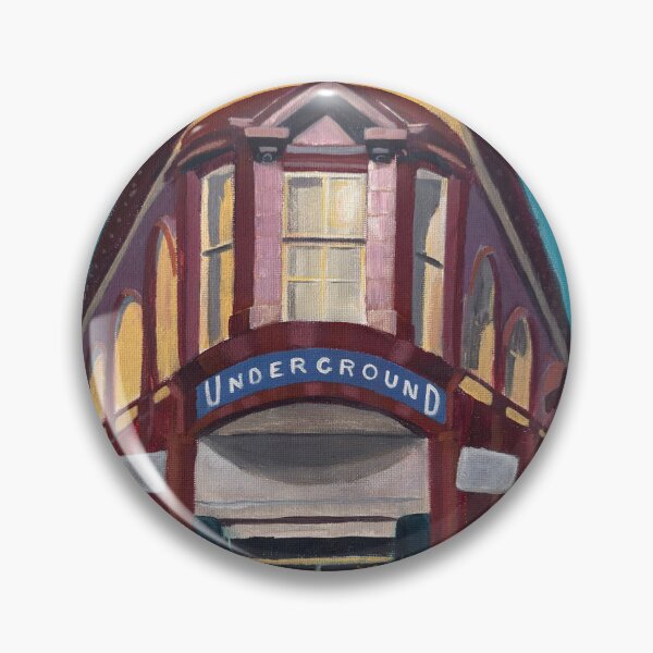 Item preview, Chalk Farm Underground Station, The Prow, by Mary Alice Green designed and sold by maryalicegreen.