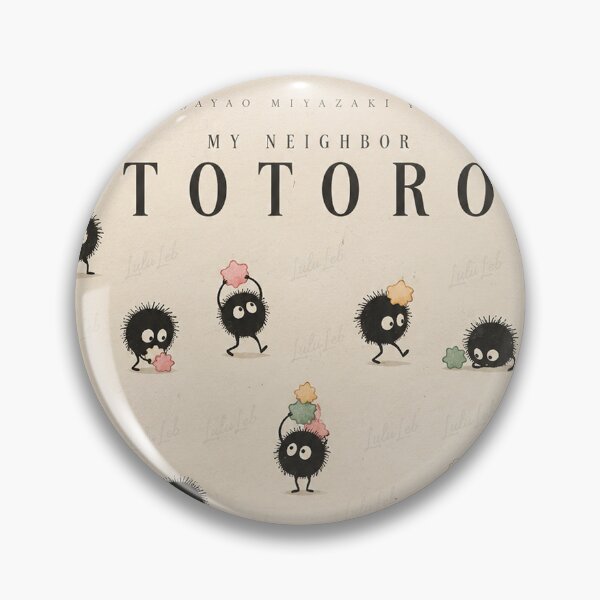 Artikelvorschau, 0012 Mein Nachbar Totoro – Rußmännchen-Filmplakat im minimalistischen Design entworfen und verkauft von LuluLeb.