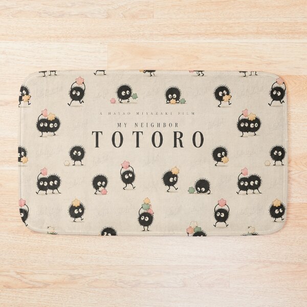 Item preview, 0012 My Neighbor Totoro – Soot Sprites Minimal Pattern Movie Poster designed and sold by LuluLeb.