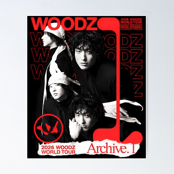 Item preview, 2026 Woodz World Tour designed and sold by virtslepatla.