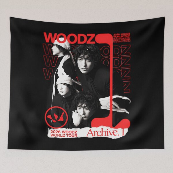 Item preview, 2026 Woodz World Tour designed and sold by virtslepatla.