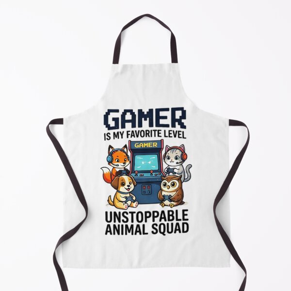 Item preview, Gamer Is My Favorite Level Arcade Animal Squad designed and sold by Pyt27.