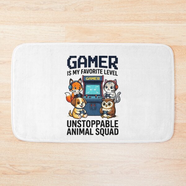 Item preview, Gamer Is My Favorite Level Arcade Animal Squad designed and sold by Pyt27.