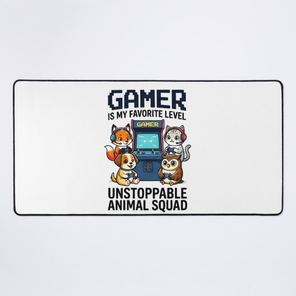 Item preview, Gamer Is My Favorite Level Arcade Animal Squad designed and sold by Pyt27.