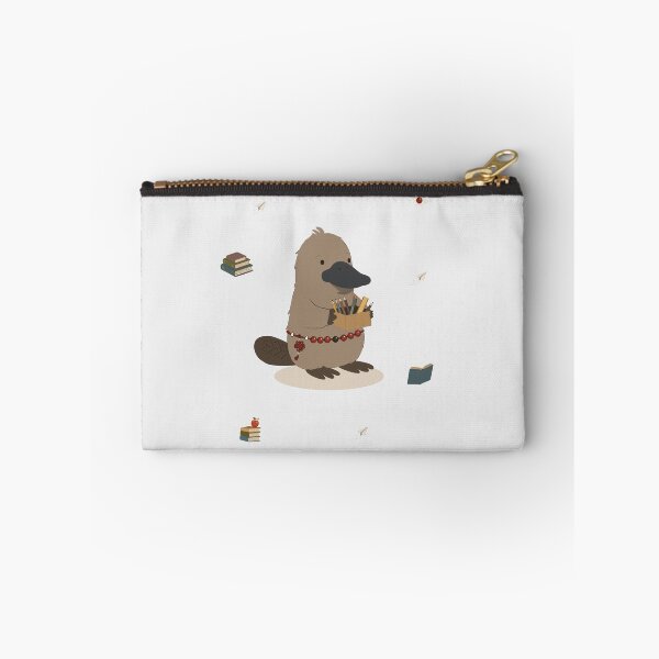 Item preview, Cute Platypus Character with School Supplies Ready for Learning designed and sold by TatinkaArtskill.