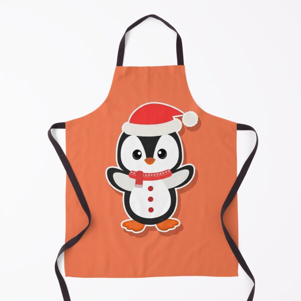 Item preview, Cute Christmas Penguin Character Illustration designed and sold by Shivora Studio.