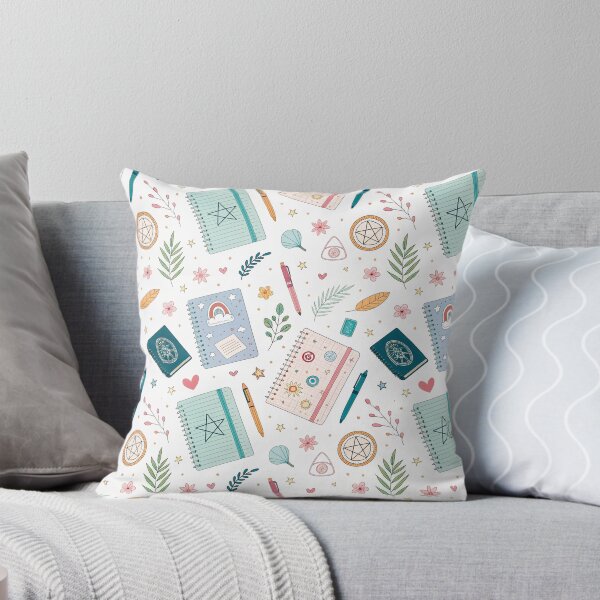 Item preview, Cozy Stationery Botanical Seamless Pattern designed and sold by Soul Path Studio.