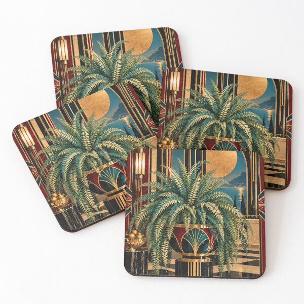 Item preview, Boston fern art deco  designed and sold by saranagliccuris.