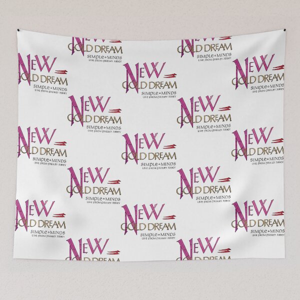 Item preview, New Gold Dream Synthpop Typography designed and sold by kunosds.