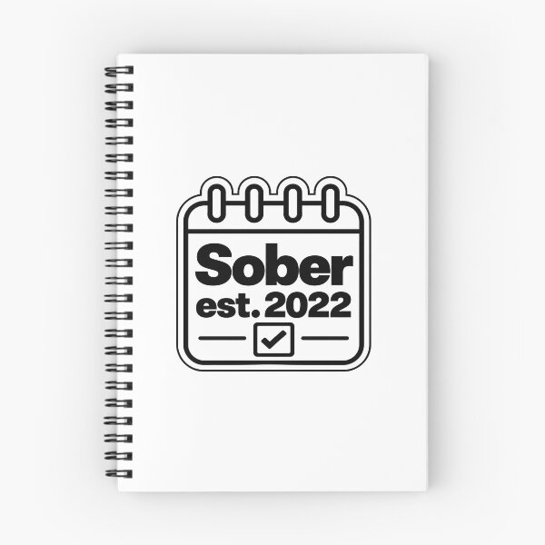 Item preview, Sober Est. 2022 Recovery Milestone designed and sold by MagdalenaRulez.