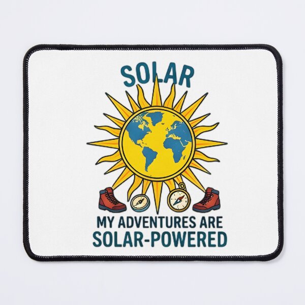 Item preview, Solar Powered Adventures Vintage Sun Map Design designed and sold by Pyt27.