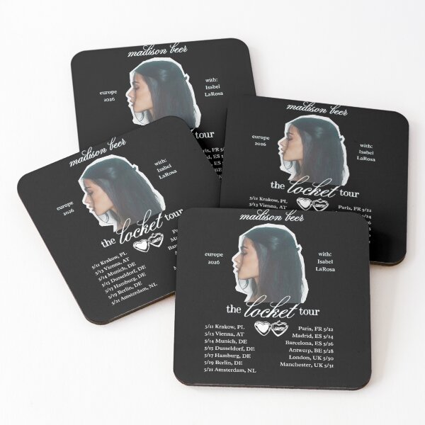 Artikelvorschau, Madison Beer – The Locket Europa-Tournee 2026: Konzerttermine (Grafik) entworfen und verkauft von Coolshopsea.