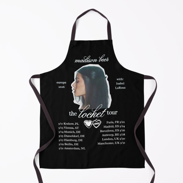 Artikelvorschau, Madison Beer – The Locket Europa-Tournee 2026: Konzerttermine (Grafik) entworfen und verkauft von Coolshopsea.