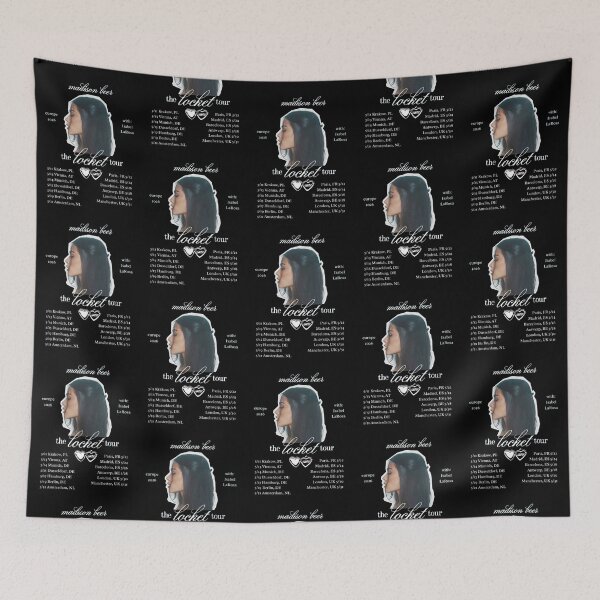 Item preview, Madison Beer The Locket Europe Tour 2026 Concert Dates Graphic designed and sold by Coolshopsea.
