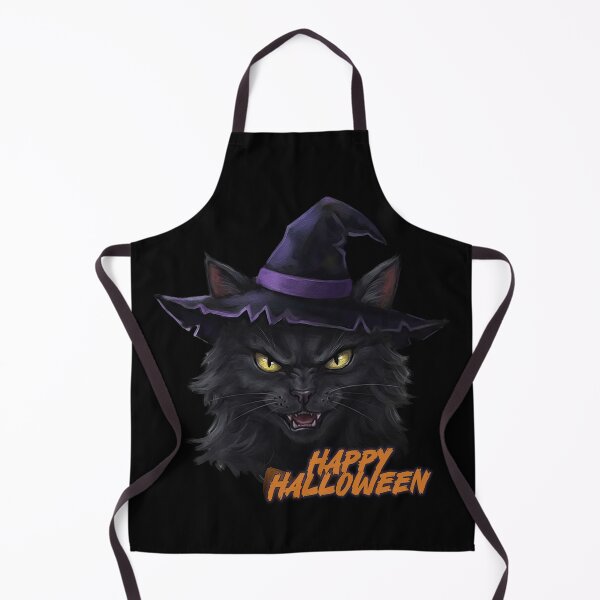 Item preview, Halloween Cat With Witch Hat - V1 designed and sold by ME design.