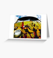 Hippy Trippy Greeting Card