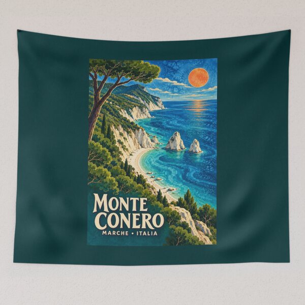 Item preview, Monte Conero - Marche - Italia designed and sold by GoodOldVintage.