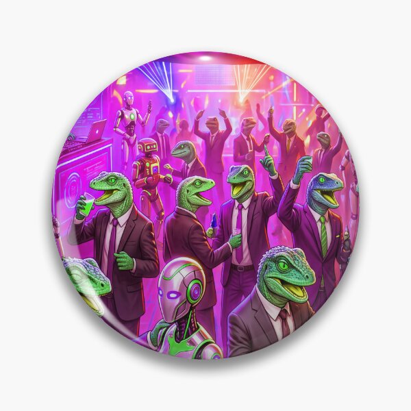 Item preview, LIZARD MEN PARTY designed and sold by NOIMION DIGITAL ART.