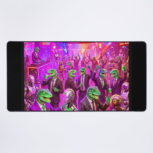 Item preview, LIZARD MEN PARTY designed and sold by NOIMION DIGITAL ART.