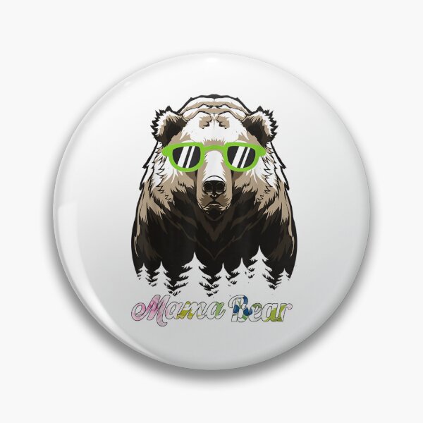 Item preview, Mama Bear Floral Pattern Sunglasses Mother's Day designed and sold by WhimsyWeird.