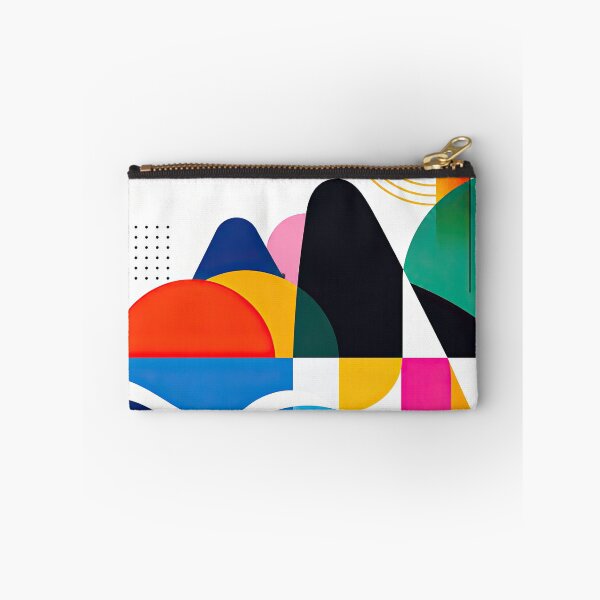 Item preview, Colorful abstract geometric poster featuring the text RIO designed and sold by ckybe.