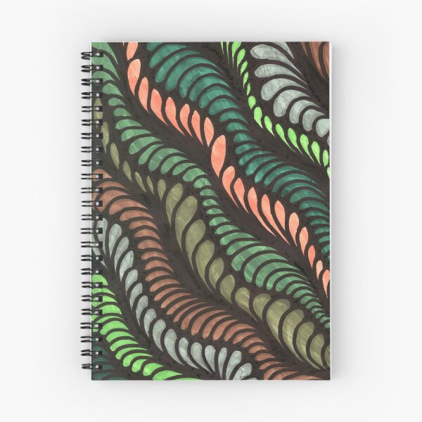 Item preview, Flowing Organic Patterns in Earth Tones  designed and sold by Ipek Morel.