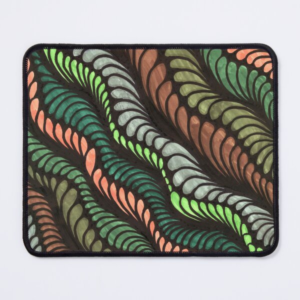 Item preview, Flowing Organic Patterns in Earth Tones designed and sold by Ipek Morel.