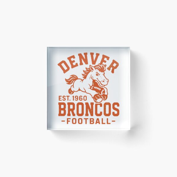 Aperçu de l'œuvre Les Broncos de Denver, fondés en 1960 créée et vendue par ProfesStore.