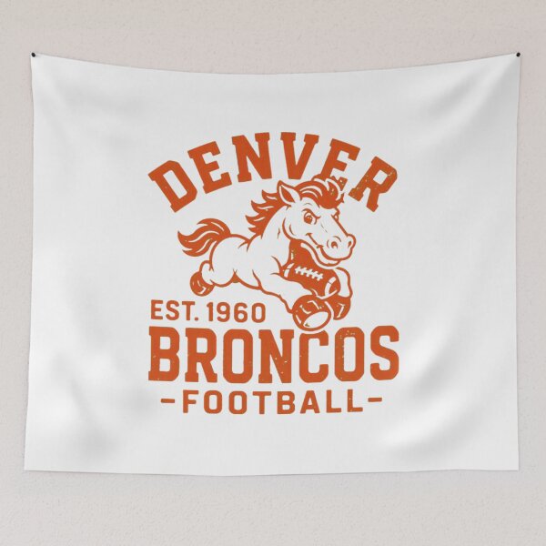 Artikelvorschau, Denver Broncos, gegründet 1960 entworfen und verkauft von ProfesStore.