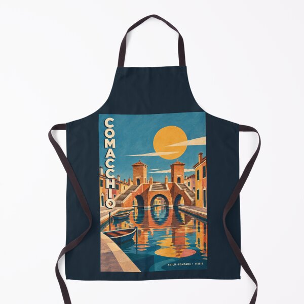 Aperçu de l'œuvre Comacchio - Émilie-Romagne - Italie créée et vendue par GoodOldVintage.