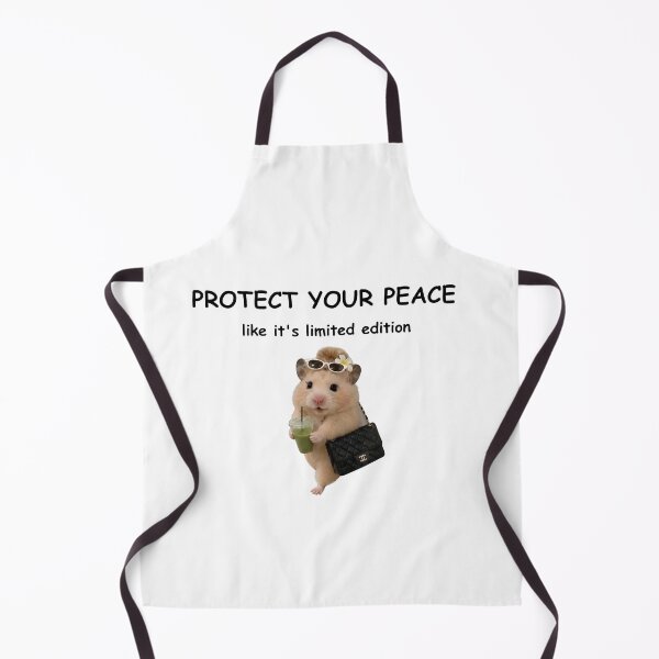 Item preview, Protect your peace like it's limited edition| funny quotes with rat picture  designed and sold by Kreative-Hub.