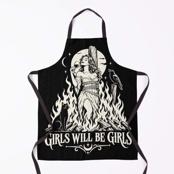 Item preview, Girls Will Be Girls Witch Halloween Feminist Dark Gothic  designed and sold by Melissanet.