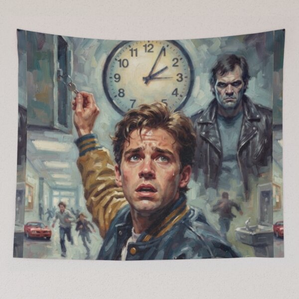 Item preview, Three O'Clock High Fine Art Tribute designed and sold by Art's Diner.