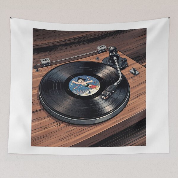 Item preview, Vinyl Record Anime Style designed and sold by Home Decor Art.
